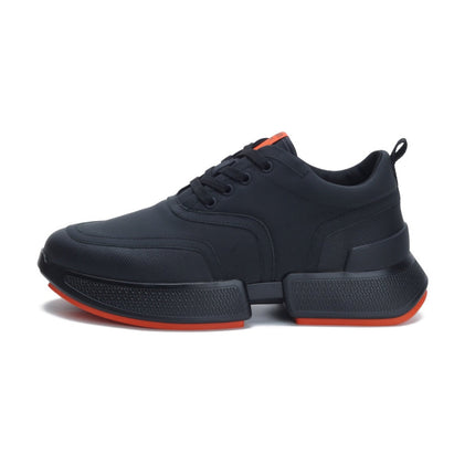 GIGA SNEAKER IN FULL BLACK STITCHED MESH AND CALFSKIN