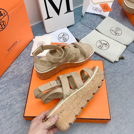 HAVANE 30 SANDAL IN TORTILLA BROWN SUEDE