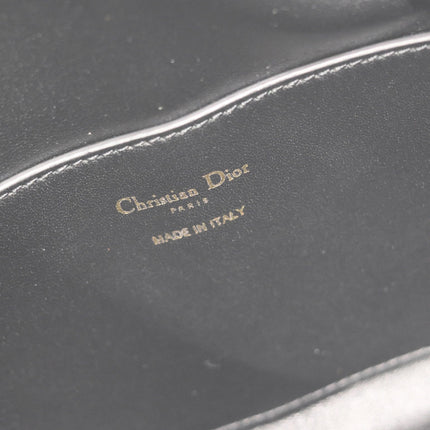 MINI 27 NOLITA BAG IN BLACK MACROCANNAGE CALFSKIN