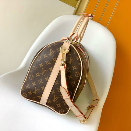 LV KEEPALL 45 BANDOULIERE MONOGRAM CANVAS