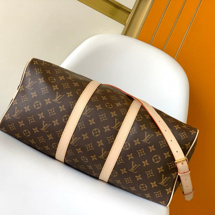 LV KEEPALL 45 BANDOULIERE MONOGRAM CANVAS