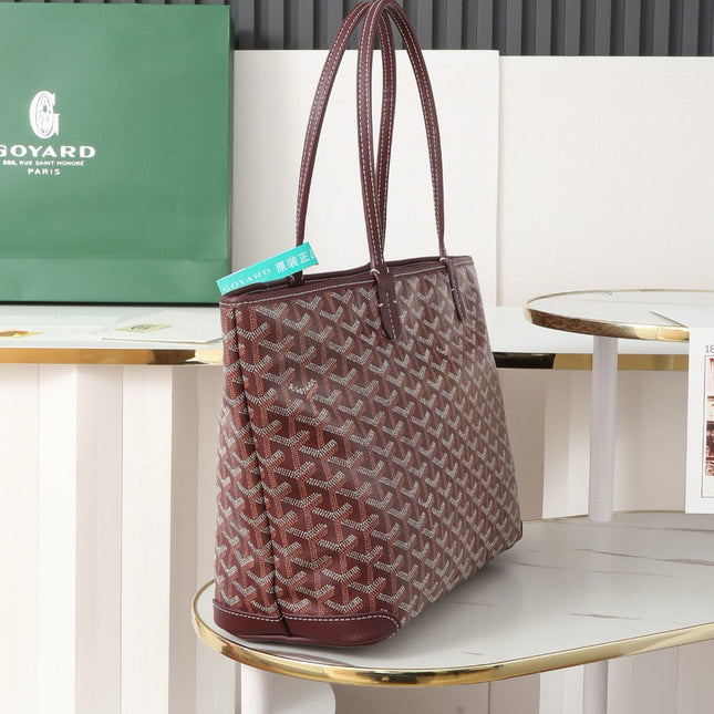 SAINT LOUIS MM 30CM BURGUNDY CANVAS