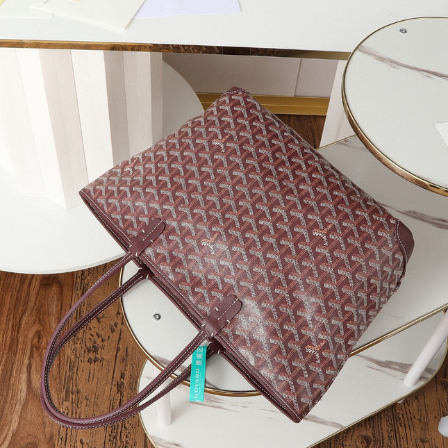 SAINT LOUIS MM 30CM BURGUNDY CANVAS