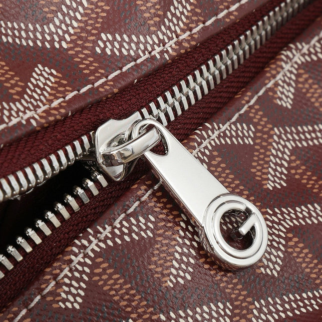 SAINT LOUIS MM 30CM BURGUNDY CANVAS