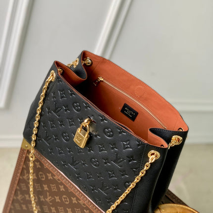 ANYTIME PM 34 IN BLACK MONOGRAM EMPREINTE CALFSKIN