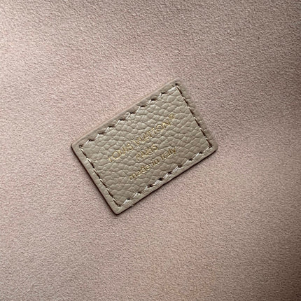 ANYTIME FLAP BAG 29.5 IN TOURTERELLE GRAY MONOGRAM CALFSKIN