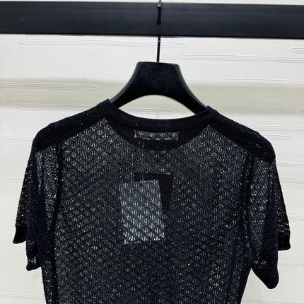 ALEXANDER WANG KNITTED SHORT-SLEEVE TOP 274968