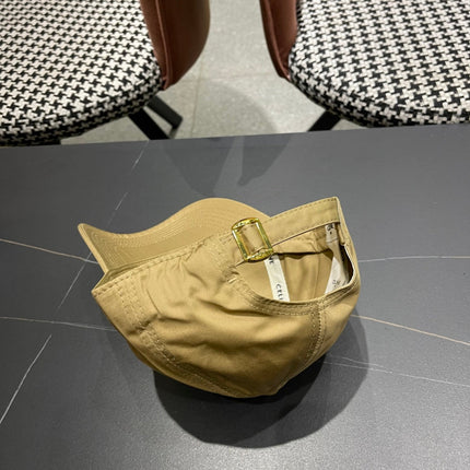 BASEBALL CAP MODEL 650285 IN GOLD FABRIC