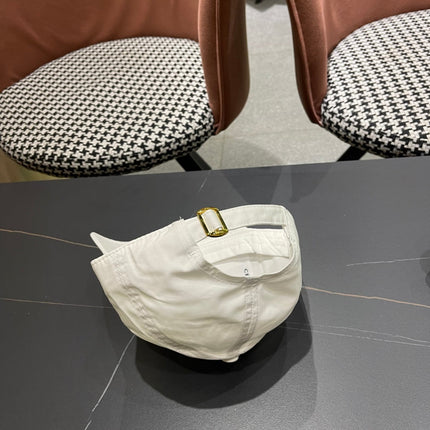 BASEBALL CAP MODEL 650288 IN WHITE FABRIC