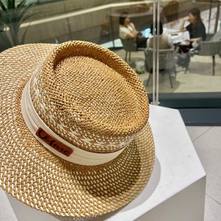 WIDE BRIM HAT MODEL 652047 IN WOVEN STRAW