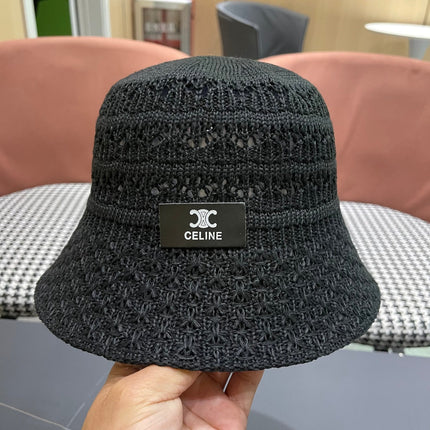 BUCKET HAT MODEL 651870 IN BLACK CROCHET