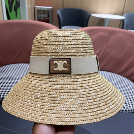 BUKET HAT MODEL 653603 IN NATURAL RAFFIA STRAW