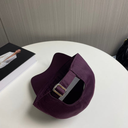 BASEBALL CAP MODEL 650708 IN WINE PURPLE COTTON