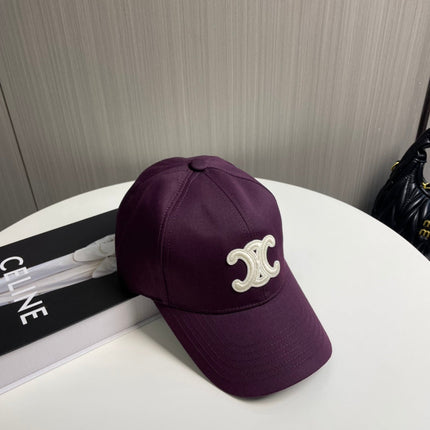BASEBALL CAP MODEL 650713 IN WINE PURPLE COTTON