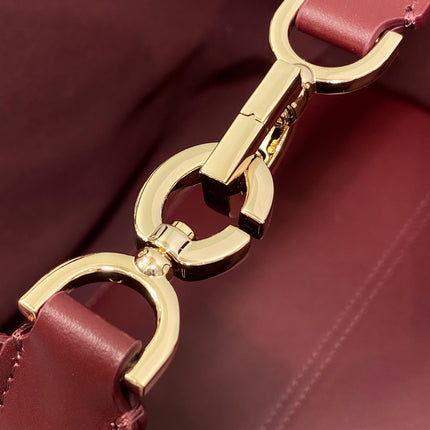 ALWAYS MEDIUM 28 BAG IN BURGUNDY RED MACROCANNAGE CALFSKIN