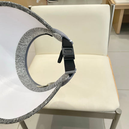 CELINE 25S VISOR HAT MODEL 735320 IN TWEED