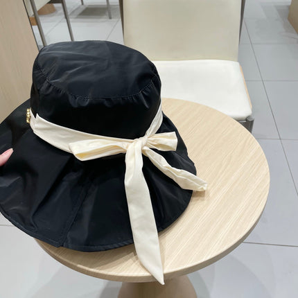 CELINE 25S BUCKET HAT 735019 IN BLACK