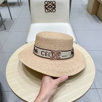 WIDE BRIM HAT MODEL 652232 IN NATURAL WOVEN STRAW