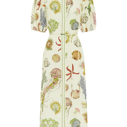 ALEMAIS LONG DRESS WITH OCEAN-INSPIRED PRINT 267469