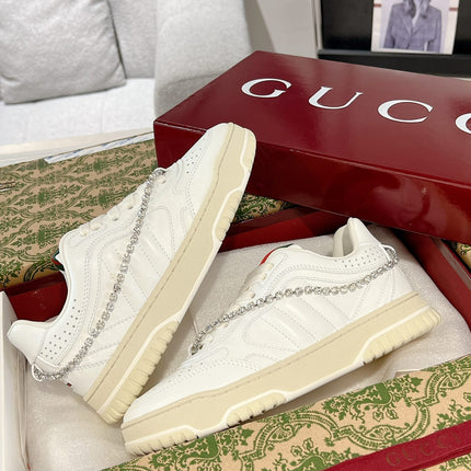 GG RE-WEB SNEAKER FOR COUPLE WHITE