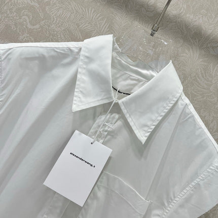 ALEXANDER WANG UNIQUE DESIGN SHIRT DRESS 272255