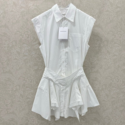 ALEXANDER WANG UNIQUE DESIGN SHIRT DRESS 272255