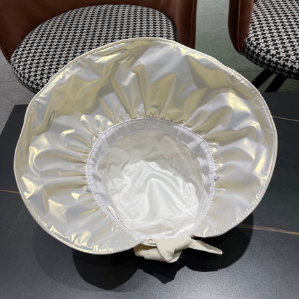 CELINE 25S BUCKET HAT 734983 IN WHITE