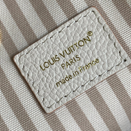 NÉONOÉ 26 IN WHITE AND PINK MONOGRAM CANVAS