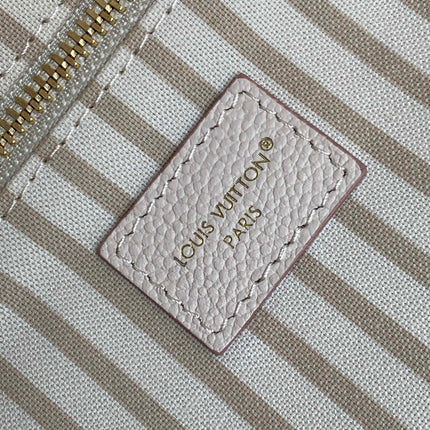 NEVERFULL MM TOTE BAG 32 IN WHITE MIX PINK CALFSKIN