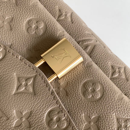 ANYTIME FLAP BAG 30 IN GRAY MONOGRAM CALFSKIN