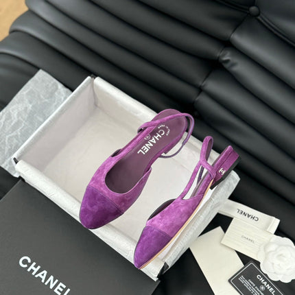 CLASSIC SLINGBACK VIOLET PURPLE SUEDE