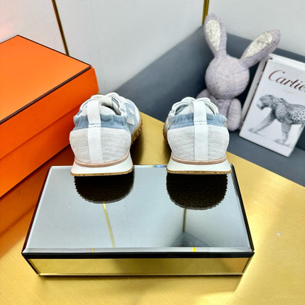 JET SNEAKER IN BLACK SUEDE AND NAPPA LEATHER