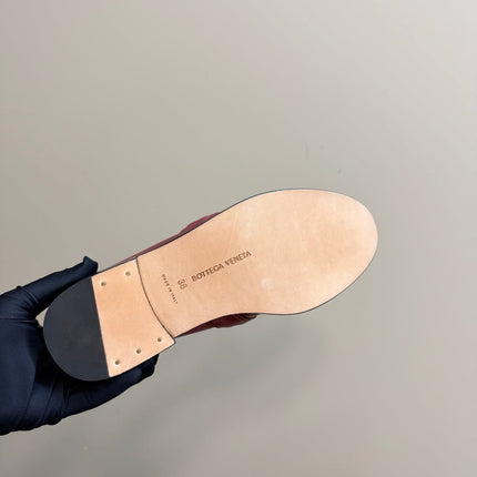 ASTAIRE LOAFER IN BERRY RED CALFSKIN