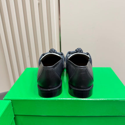 ASTAIRE LOAFER IN WHITE MIX BLACK CALFSKIN