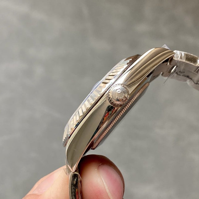 SKY-DWELLER 42 STEEL BLUE DIAL OYSTER BRACELET