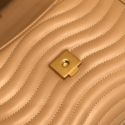 LV NEW WAVE TOP HANDLE 26CM BEIGE CALFSKIN
