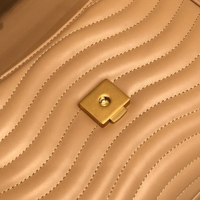 LV NEW WAVE TOP HANDLE 26CM BEIGE CALFSKIN