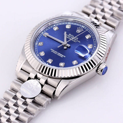 DATEJUST 41MM STAINLESS STEEL BLUE DIAL