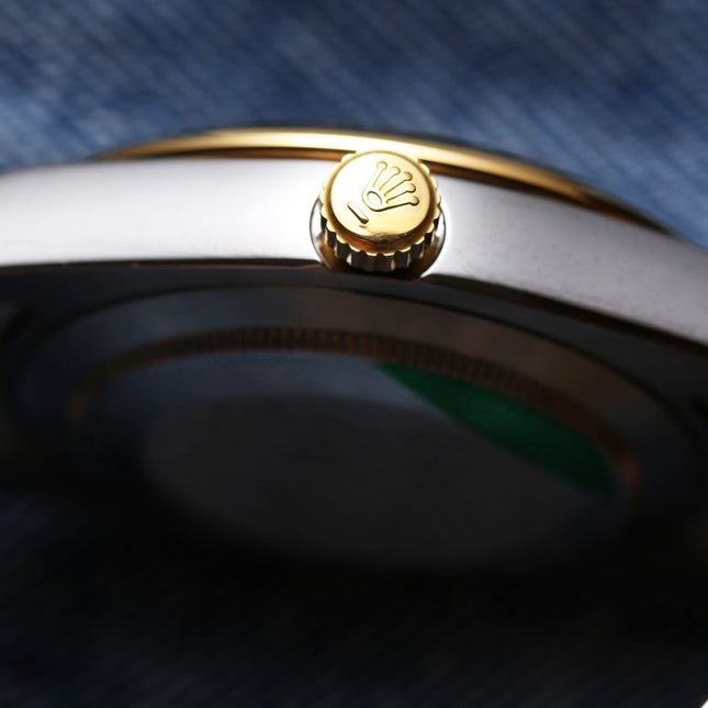 EXPLORER 41MM GOLD STEEL BLACK DIAL