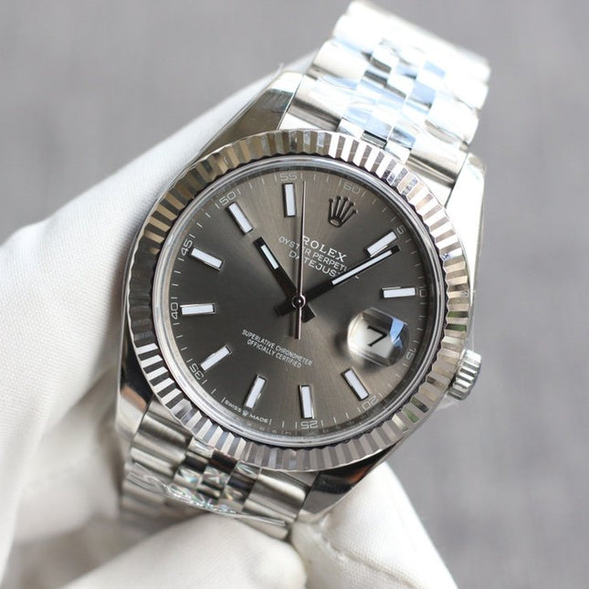 DATEJUST II 41 STAINLESS STEEL GREY DIAL