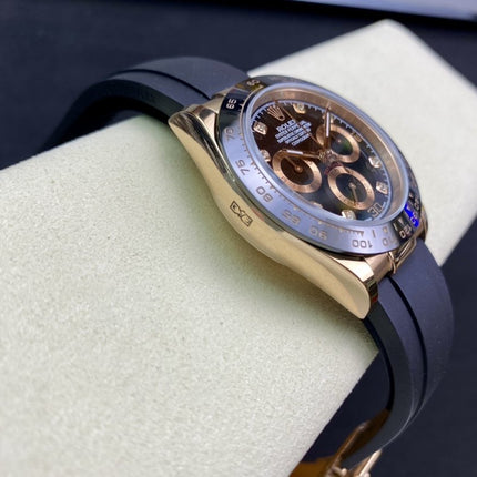 DAYTONA ROSE ROSE GOLD 40MM CERAMIC DIAMOND NUMERALS