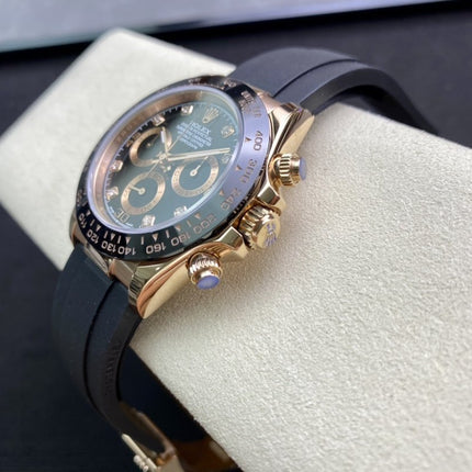 DAYTONA ROSE ROSE GOLD 40MM CERAMIC DIAMOND NUMERALS