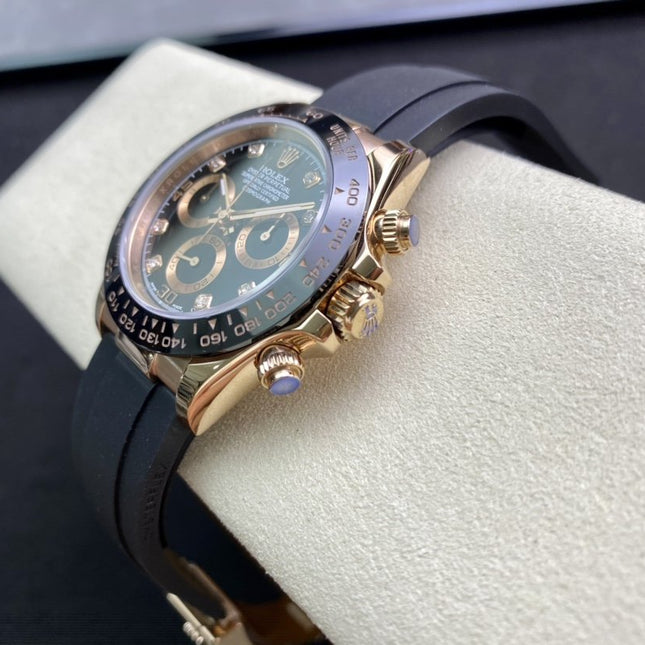 DAYTONA ROSE ROSE GOLD 40MM CERAMIC DIAMOND NUMERALS