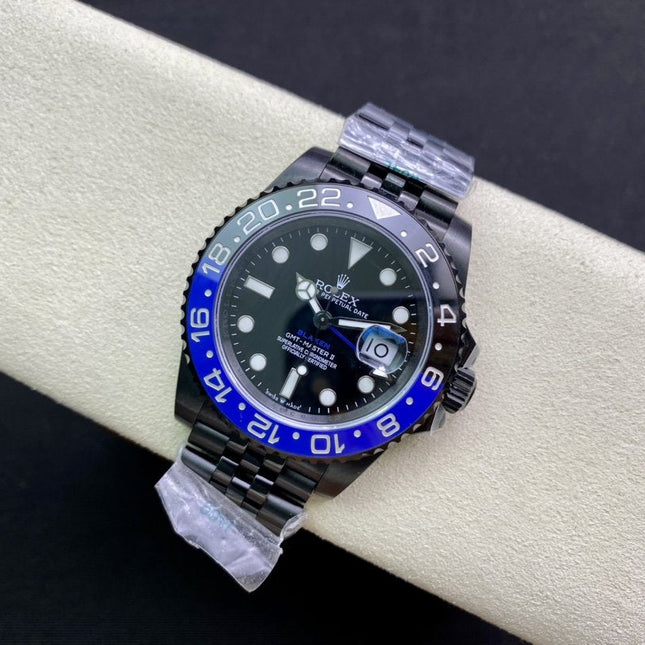 GMT-MASTER II BATMAN CUSTOM ALL BLACK