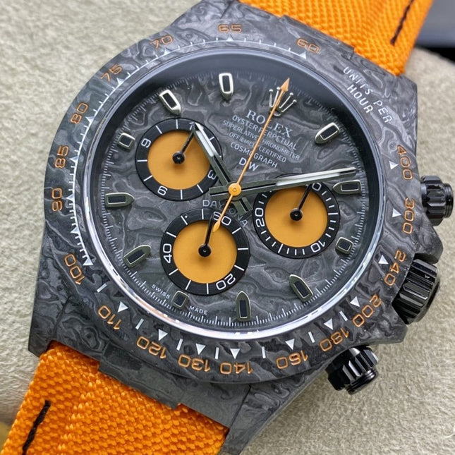 DAYTONA CARBON CASE ORANGE EDITION