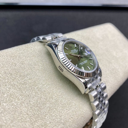 DATEJUST 41MM STAINLESS STEEL KHAKI DIAL