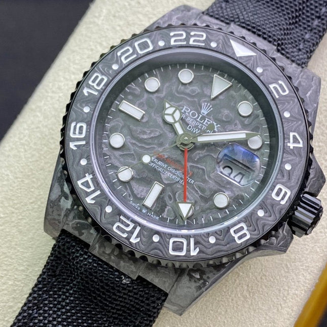 GMT - MASTER II CARBON CASE WHITE