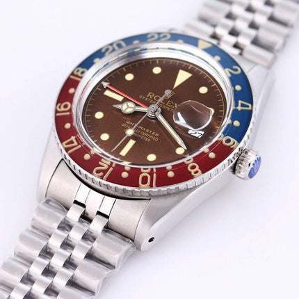 GMT-MASTER VINTAGE PEPSI 40MM BROWN DIAL