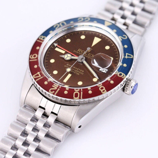 GMT-MASTER VINTAGE PEPSI 40MM BROWN DIAL