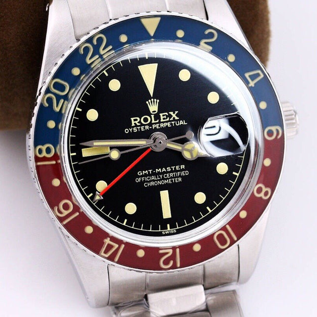GMT-MASTER VINTAGE PEPSI 40MM BLACK DATE